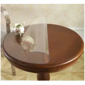 nappe ronde transparente